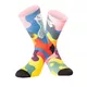 Undershield Funky Camo Socken rosa/blau/gelb