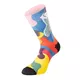 Undershield Funky Camo Socken rosa/blau/gelb