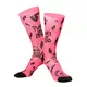 Unterziehsocken Punk's Not Dead rosa