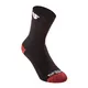 Undershield Schwarz-Rot Socken Schwarz/Rot
