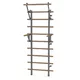 inSPORTline Wootaline Sprossenwand 199 x 80 cm mit Reck und Barren, grau