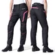 W-TEC Durmanes Damen-Moto-Hose - schwarz-rosa - schwarz-rosa