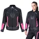 W-TEC Durmana Damen-Motorradjacke - schwarz-rosa