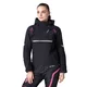 W-TEC Annorack Lady Softshell-Motorradjacke für Damen - černo-písková - schwarz-rosa