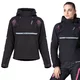 W-TEC Annorack Lady Softshell-Motorradjacke für Damen - schwarz-rosa - schwarz-rosa