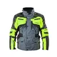 W-TEC Astair Motorradjacke - schwarz-grau-grün - schwarz-grau-grün