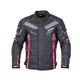 W-TEC Kamicer NF-2100 Herren-Motorradjacke - schwarz-rot - schwarz-rot
