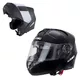 Klappbarer Motorradhelm W-TEC V270 - schwarz - schwarz