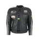 W-TEC Sheawen Lady Damen-Leder-Motorradjacke - schwarz