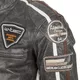 W-TEC Buffalo Cracker Herren-Leder-Motorradjacke - brown-grau