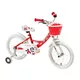 Das Kinder-Fahrrad DHS Miss Sixteen 1602 16" - das Modell 2014 - rot