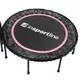 inSPORTline Cordy 114 cm Trampolin mit Haltegriffstange - rosa