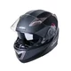 W-TEC Pezzon aufklappbarer Motorradhelm - bílo-bronzová