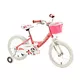 Das Kinder-Fahrrad DHS Miss Sixteen 1602 16" - das Modell 2014 - rosa