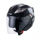 W-TEC Putta Motorrad-Helm - schwarz matt