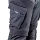 W-TEC Erkalis GS-1729 Herren Softshell Motorradhose - schwarz