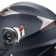 W-TEC Pezzon aufklappbarer Motorradhelm - bílo-bronzová