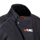 W-TEC Rokosh GS-1758 Herren Softshell Motorradjacke - schwarz