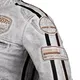 Damen Leder Motoradjacke W-TEC Sheawen Lady White New - weiß