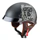 W-TEC Black Heart Longroad Retrohelm - Wings Skull