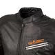 W-TEC Brenerro Leder Motorradjacke - Black-Orange-White
