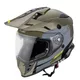 Motoradhelm W-TEC V331 PR Graphic - Khaki-Grau - Khaki-Grau