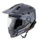 Motoradhelm W-TEC V331 PR Graphic - Khaki-Grau - Schattiges Grau