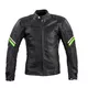 W-TEC Montegi Leder Motorradjacke - mattschwarz - mattschwarz