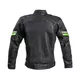 W-TEC Montegi Leder Motorradjacke - mattschwarz