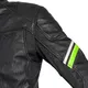 W-TEC Montegi Leder Motorradjacke - mattschwarz