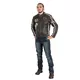 W-TEC Buffalo Cracker Herren-Leder-Motorradjacke - brown-grau