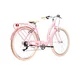 Damen-Stadtfahrrad Le Grand Lille 2 28" Gen 001 - růžová / šedá / lesk