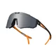 Altalist Kizuna JR Junior-Sonnenbrille - černo-oranžová se stříbrnými skly