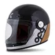 Cassida Fiber OPG Motorradhelm Schwarz/Gold/Silber - L(59-60)