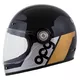 Cassida Fiber OPG Motorradhelm Schwarz/Gold/Silber - L(59-60)