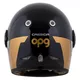 Cassida Fiber OPG Motorradhelm Schwarz/Gold/Silber - L(59-60)