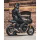 Cassida Fiber OPG Motorradhelm Schwarz/Gold/Silber - L(59-60)