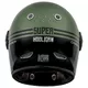 Cassida Fiber Super Hooligan Motorradhelm Schwarz/Metallic Grün/Grau - XL (61-62)