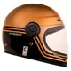 Cassida Fiber Super Hooligan Motorradhelm Schwarz/Metallic Kupfer/Grau - L(59-60)