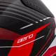 Motorradhelm Cassida Aero Drome schwarz perlmutt/rot/weiß/grau