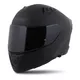 Motorradhelm Cassida Aero Solid schwarz matt/grau