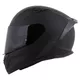 Motorradhelm Cassida Aero Solid schwarz matt/grau