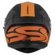 Cassida Orbit Multivers Motorradhelm schwarz matt/orange/grau/weiß
