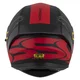 Motorradhelm Cassida Orbit Multivers schwarz matt/rot/grau/gelb