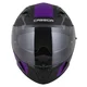 Cassida Orbit Multivers Motorradhelm schwarz matt/violett/grau/weiß