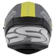 Cassida Orbit Multivers Motorradhelm grau matt/hellgrau/gelb fluo/schwarz