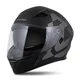 Motorradhelm Cassida Orbit Grind schwarz matt/grau