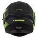 Motorradhelm Cassida Orbit Grind schwarz matt/gelb fluo