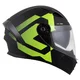 Motorradhelm Cassida Orbit Grind schwarz matt/gelb fluo
