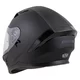 Motorradhelm Cassida Orbit Solid schwarz matte/schwarz